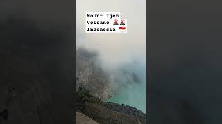 Mount Ijen Volcano⛰️⛰️ Indonesia 🇮🇩 ijen java indonesia bali volcano hiking travel love [upl. by Raymonds727]