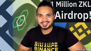 How to do Zklink Nova Binance Web3 Airdrop 🪂 Full Guide  DenzoTM [upl. by Halehs394]