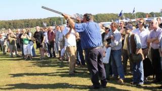 World record longest shot at a clay pigeon [upl. by Etnahs]