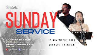 CCF HAKHA  SUNDAY WORSHIP SERVICE  November 10 2024 [upl. by Arries]