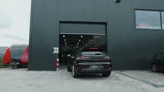 Compact Sectional Doors at Porsche Center Twente The Perfect Blend of Design and Functionality [upl. by Yaeger]