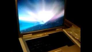 OS X 1056 installed on Dell Inspiron 6000 osx86 [upl. by Anaujd654]