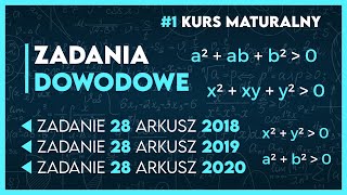 ZADANIA DOWODOWE 🧠 Prosty schemat na każdy dowód ✅️  Matura Podstawowa [upl. by Philina]