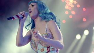 Katy Perry Lends Voice to Smurfette in 2011 Live Action Movie of Famous Cartoon the Smurfs [upl. by Darsie]