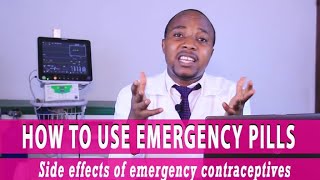 HOW TO TAKE EMERGENCY PILLS side effects POSTINOR MORNING AFTER PILLS PLAN B BACK UP REVOKE 15 [upl. by Arbrab]