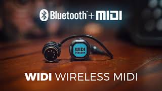 CME WIDI Master Ultra Low Latency Wireless MIDI DIN 5 Bluetooth MIDI Adapter without battery [upl. by Ateekram]