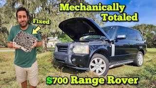 I Fixed a Mechanically Totaled 700 Range Rover Heres How Much the Repairs Cost [upl. by Harmonia916]