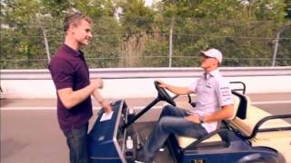 Michael schumacher gives david coulthard a ride at canada gp [upl. by Ellga]