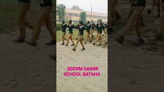 SDSVM SAINIK SCHOOL BATAHA drill vidyabharati sainikschool drill skills army [upl. by Aynahs313]