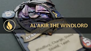 Hearthstone 3D AlAkir the Windlord [upl. by Ytsenoh]