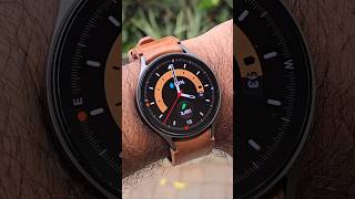 Samsung Galaxy Watch 7 44mm Green with a Brown Leather Strap  Beautiful Smart Watch Shorts [upl. by Ahsinna]