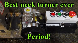 AUTODOD unboxing and first cuts CNC neck turner [upl. by Meggie528]