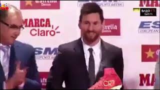 messi gana bota de oro cr7 [upl. by Renie193]