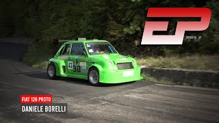 Daniele Borelli  Fiat 126 Proto  Slalom Baiso 2024 [upl. by Amehsat375]