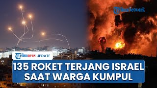 135 Roket Hizbullah Terjang Israel saat Pendudukan Kumpul Rayakan Simhat Torah Jutaan Warga Panik [upl. by Meggy]