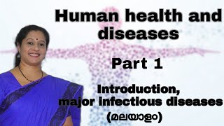 NEET CH8 Human Health and Disease Part 1Malayalam Introduction common infectious diseases [upl. by Akinod]