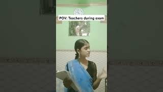 Teachers during exam😅 exam exam hall invigilator school shorts YouTube [upl. by Losiram]