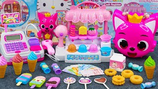 90 Minutes with Ice Cream Shop Play Set Unboxing Satisfying Cash Register ASMR 💞 Lana Unboxing Toys [upl. by Jeanna520]