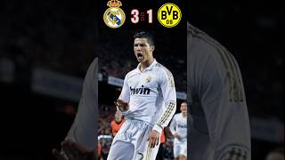 Real Madrid 🆚️ Borussia Dormund 31 Match Highlights  football shorts ronaldo cr7 youtube [upl. by Fisher]