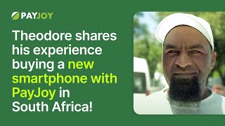 Theodore shares his experience buying a new smartphone with PayJoy in South Africa [upl. by Publius]