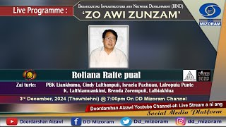 ZO AWI ZUNZAM BIND Roliana Ralte Pual [upl. by Nairod355]