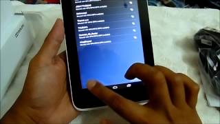 Lenovo Tab A730A3300 Unboxing [upl. by Ahsiuqram]