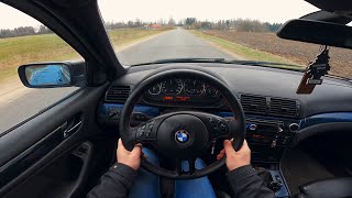 2003 BMW 3 Series Touring 330d E46 204 Hp CHIP TUNING 258 Hp POV Test Drive [upl. by Almira253]