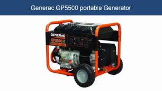 Generac GP5500 portable Generator Feature [upl. by Brant]