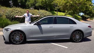 The 2024 MercedesAMG S63 Is Amazing Luxury and Crazy Performance for 200000 [upl. by Eilerua]