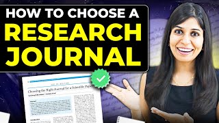 How to choose a journal for research paper publication 🔥  Detailed explanation [upl. by Merwyn]