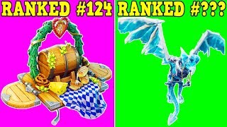 RANKING EVERY GLIDER FROM WORST TO BEST 124 Gliders  Fortnite Battle Royale [upl. by Charo642]