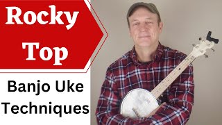 Rocky Top  Bluegrass on Banjo Ukulele [upl. by Ollecram]