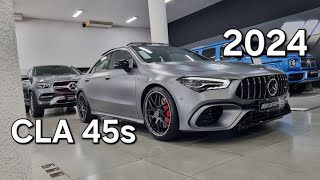 CLA 45s AMG 2024 Um 20 mais divertido que muitos V8 Avaliação completa [upl. by Punke]