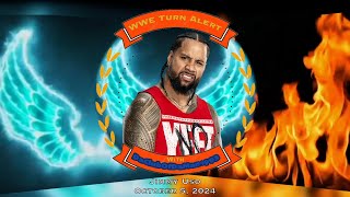 WWE Turn Alert Jimmy Uso  October 5 2024 [upl. by Drawyeh]