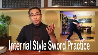 Hai Yangs Practice Proverb Series 17 Internal Style Sword Practice [upl. by Paley]