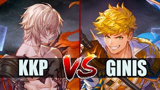 GBVSR 🔥 Kkp Lucilius vs Ginis Vane 🔥 High Level Gameplay [upl. by Atinoj]