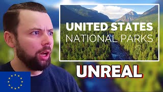 European Reacts to The 25 Best National Parks in America [upl. by Ayres]