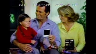 Polaroid 1982 ad with James Garner amp Mariette Hartley [upl. by Winola]