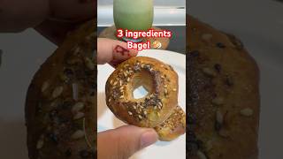 Just 3 Ingredients Bagel 🥯 in Air Fryer 😋 bagel airfryerrecipes easyrecipe ketorecipes [upl. by Babbie]