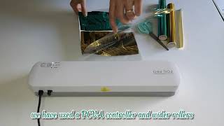 Precision Foil Pro  The Ultimate 2 in 1 Laminator amp Foil Applicator 2023 [upl. by Yesima330]