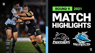 Panthers v Sharks Match Highlights  Round 9 2021  Telstra Premiership  NRL [upl. by Hakaber]