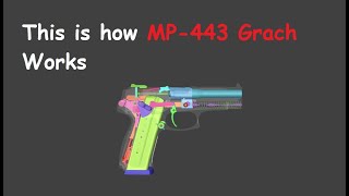 This is how MP443 Grach Works  WOG [upl. by Dachi691]