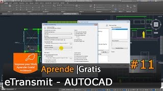 AutoCAD 2015 Tutorial Basico Starter 11  Etransmit exportar referencias externas [upl. by Anaik]