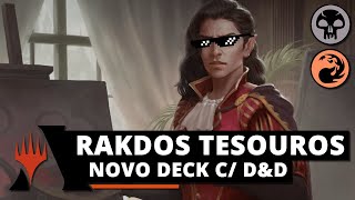 💰 RAKDOS TREASURES → Novo arquétipo STANDARD com Dungeons amp Dragons MTG Arena [upl. by Sherr]