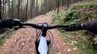 Innerleithen DH Trails  Matador Bottom Section [upl. by Stets]