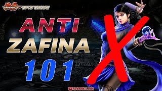 AntiZafina 101  Learn all in 7 Min  Tekken 7 [upl. by Venn]