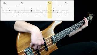 Tim Maia  O Descobridor Dos Sete Mares Bass Cover Play Along Tabs In Video [upl. by Yornek221]