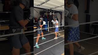 Paul Spadafora teaching fighters at Central Oahu Boxing Academy boxing fighter hawaii sparring [upl. by Enisamoht70]