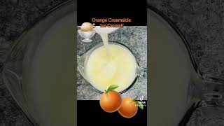 Orange creamsicle ice cream icecream homecook cooking cookingforbeginners [upl. by Berhley]