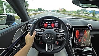 The NEW MERCEDESAMG SL63 2024 TEST DRIVE [upl. by Adnana]